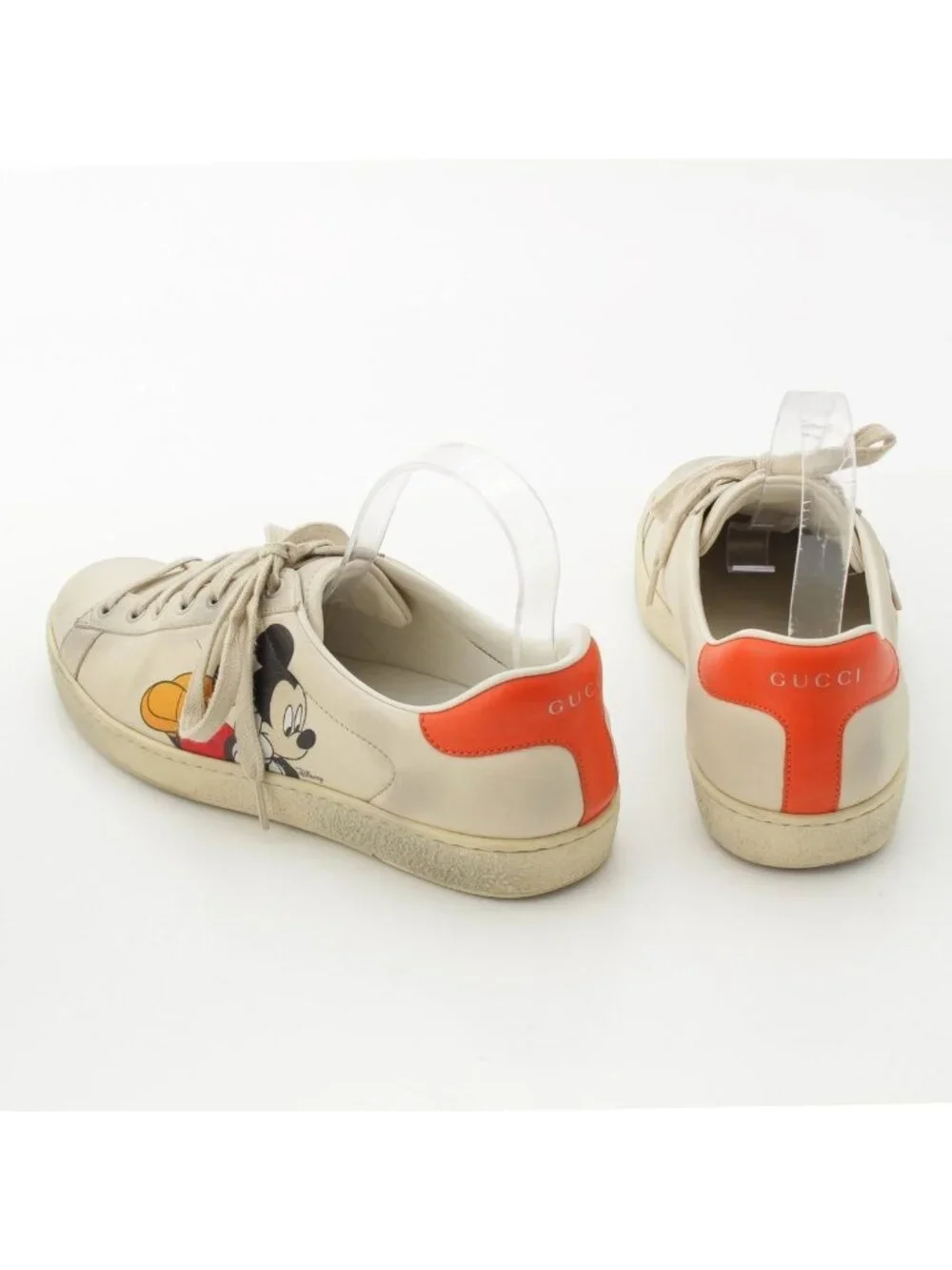 Gucci Disney A Low Cut Sneakers Shoes White 8